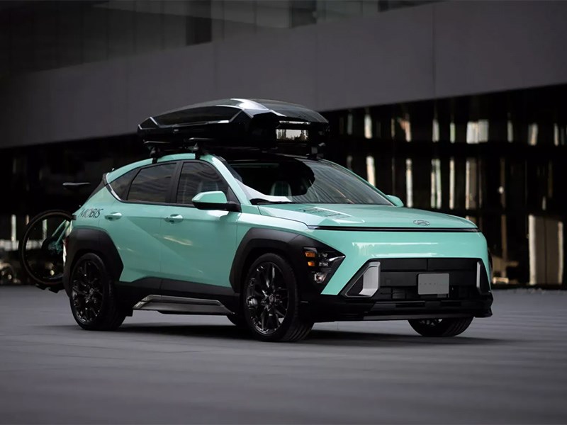 Hyundai presented a conceptual version of Kona